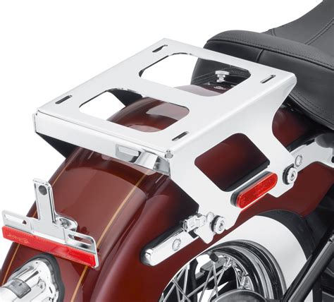 harley davidson luggage rack touring|detachable luggage rack for harley.